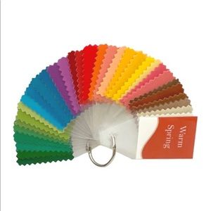 ❤️ Warm Spring 42 card Seasonal Color Fan by Style Solutions for You